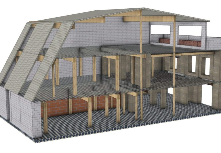 Modélisation 3D de la structure d’un bâtiment ancien