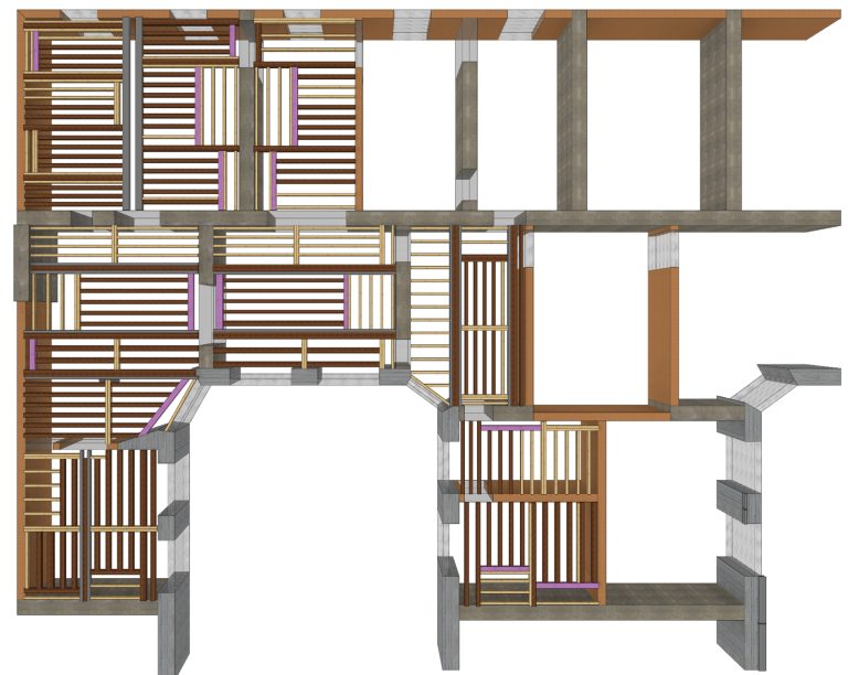 Plancher d’immeuble haussmannien